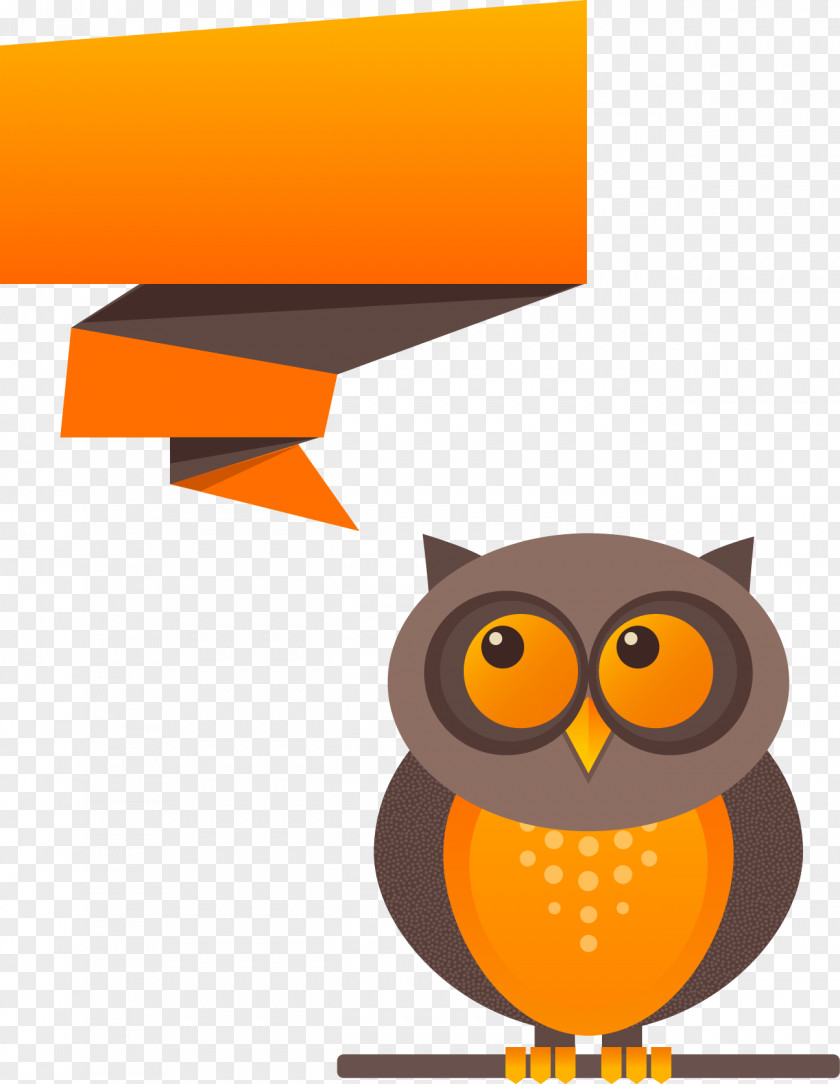 Vector Owl Halloween PNG