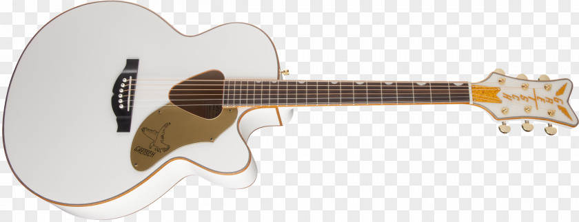 Acoustic Guitar Gretsch White Falcon Twelve-string Musical Instruments PNG