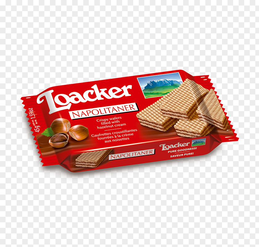 Chocolate Quadratini Stuffing Neapolitan Wafer Loacker PNG