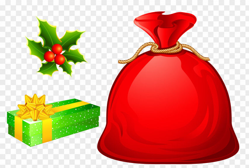 Christmas Bags Cliparts Santa Claus Bag Clip Art PNG