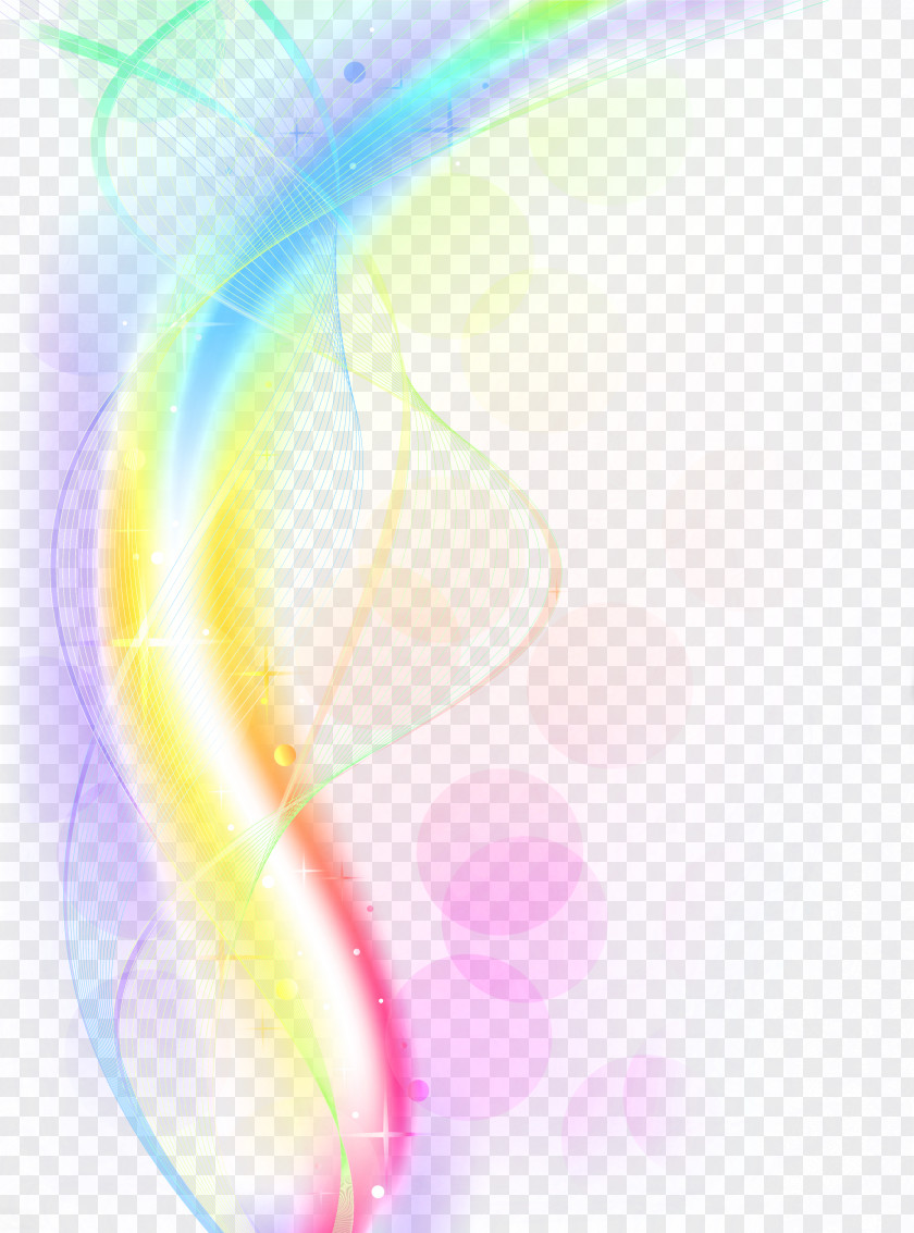 Cool Light Effects Euclidean Vector Computer File PNG