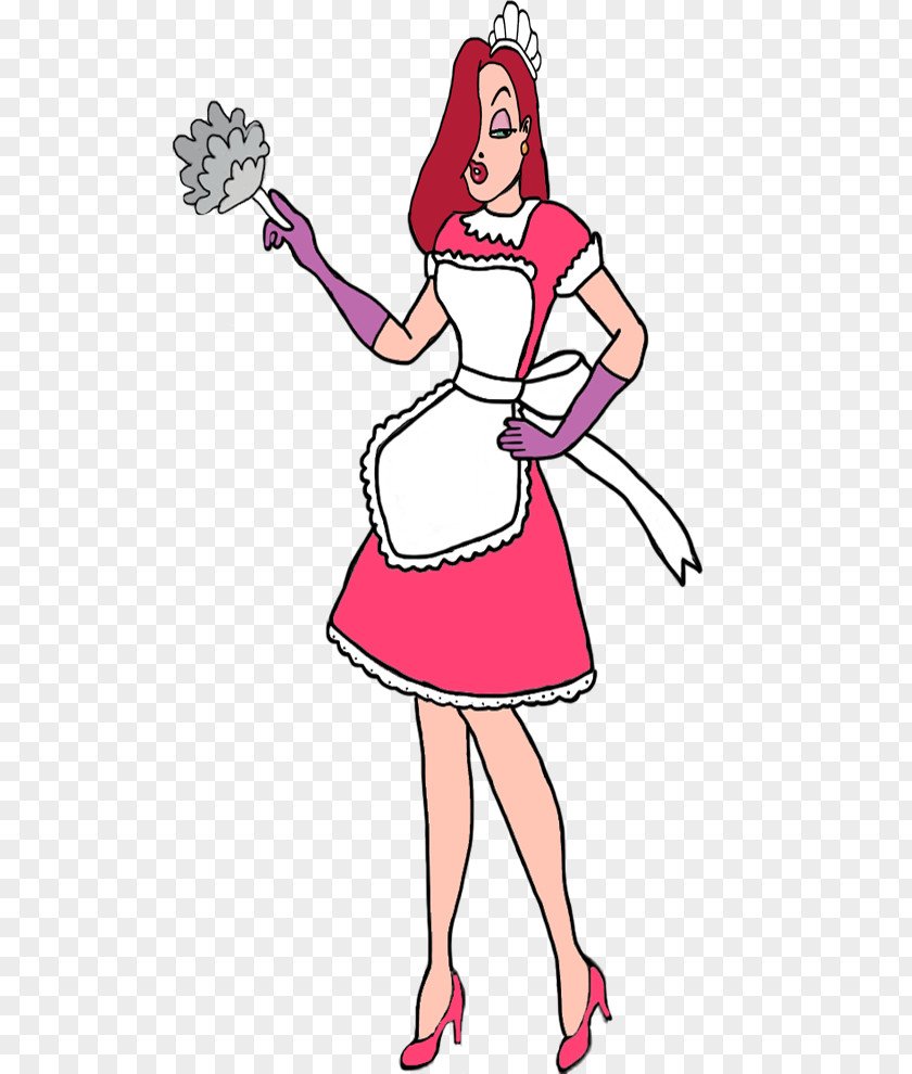Jessica Rabbit French Maid Alice Mitchell Dress PNG