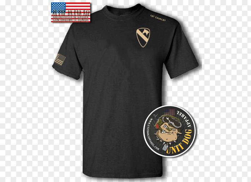 T-shirt 101st Airborne Division 10th Mountain Forces 75th Ranger Regiment PNG