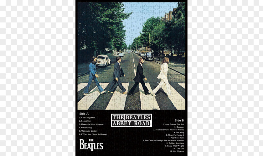 Abbey Road Studios Album Cover The Beatles PNG