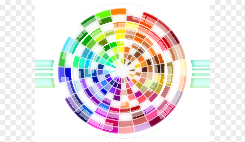 Color Circle Cliparts Wheel Theory Clip Art PNG