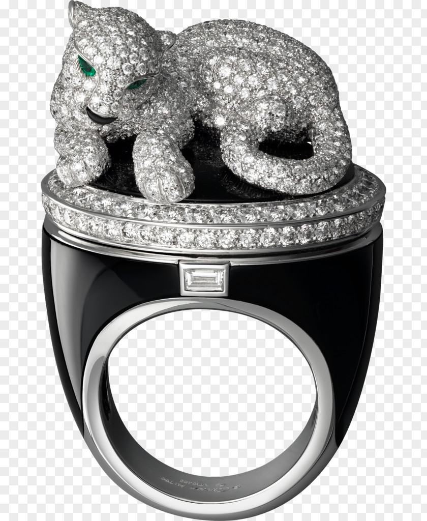 Creative Jewelry Cartier Ring Leopard Jewellery Watch PNG