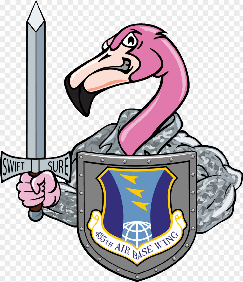 Flamingo Ramstein Air Base 435th Ground Operations Wing Military Security Forces Squadron PNG