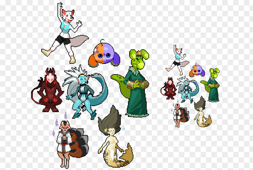Line Character Animal Fiction Clip Art PNG