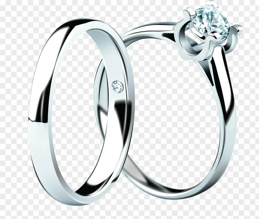 Ring Wedding Silver Marriage Proposal PNG