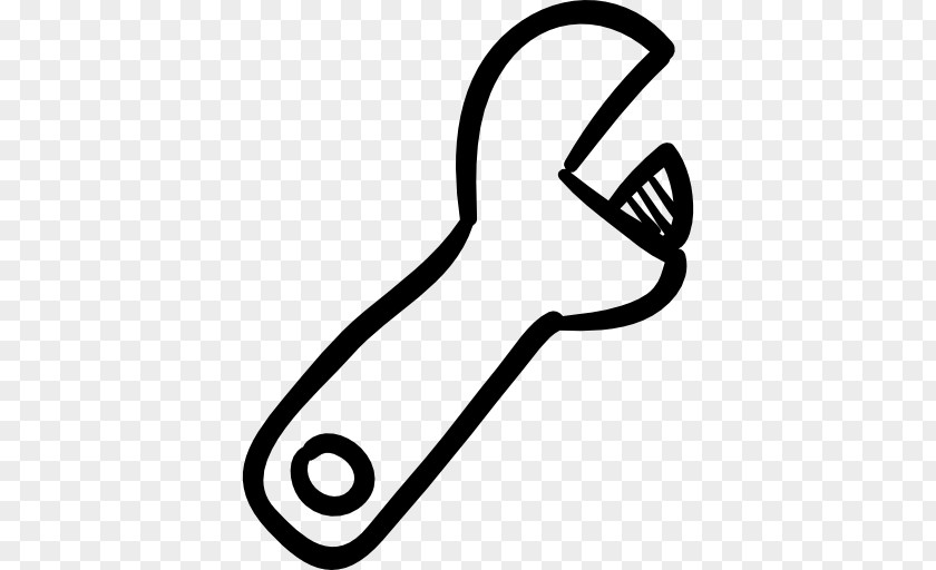 Adjustable Spanner Spanners Tool Icon PNG