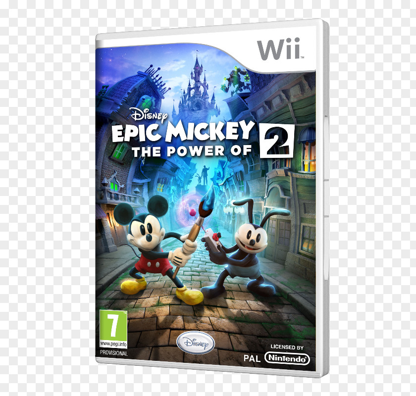 Mickey Mouse Epic 2: The Power Of Two Wii U PNG