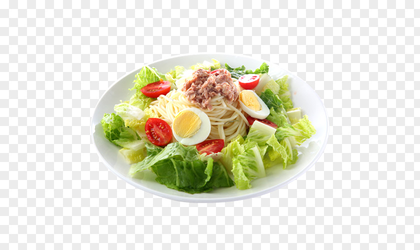 Pasta Restaurant Caesar Salad Tuna Vegetarian Cuisine Asian Side Dish PNG