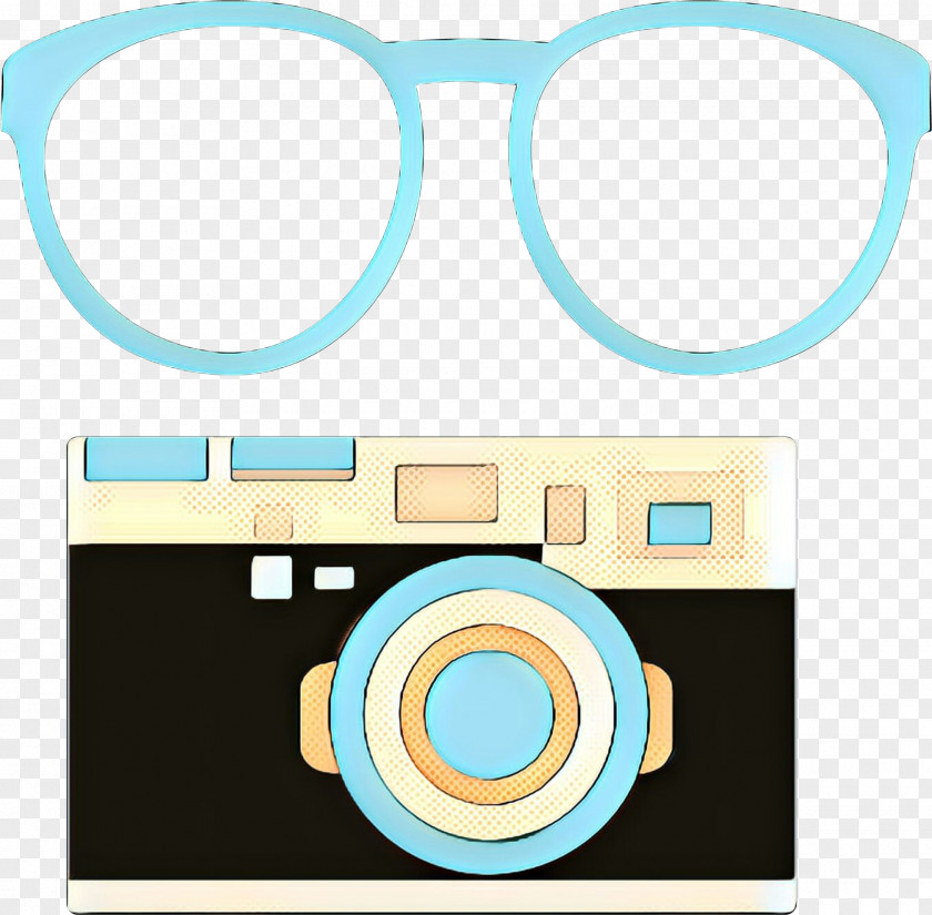 Rectangle Turquoise Glasses Background PNG