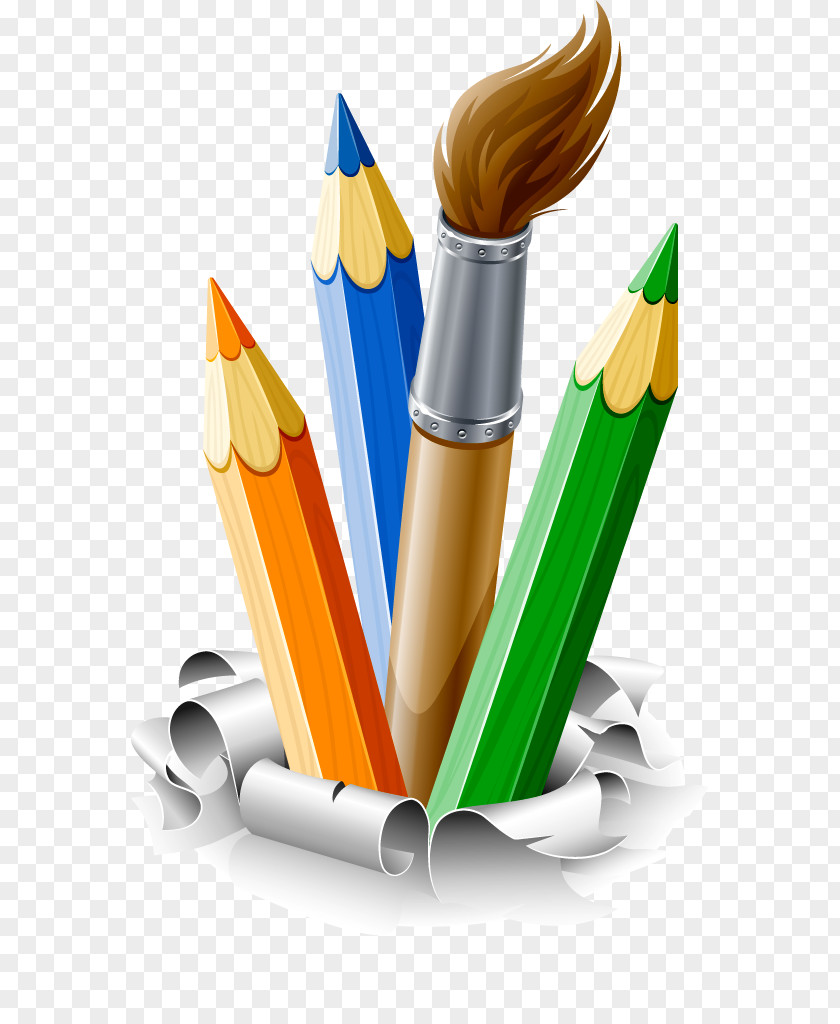 Brush Paint Pencil Drawing PNG