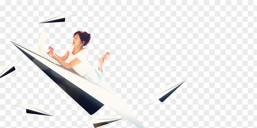 Creative Paper Airplane Plane Aircraft PNG