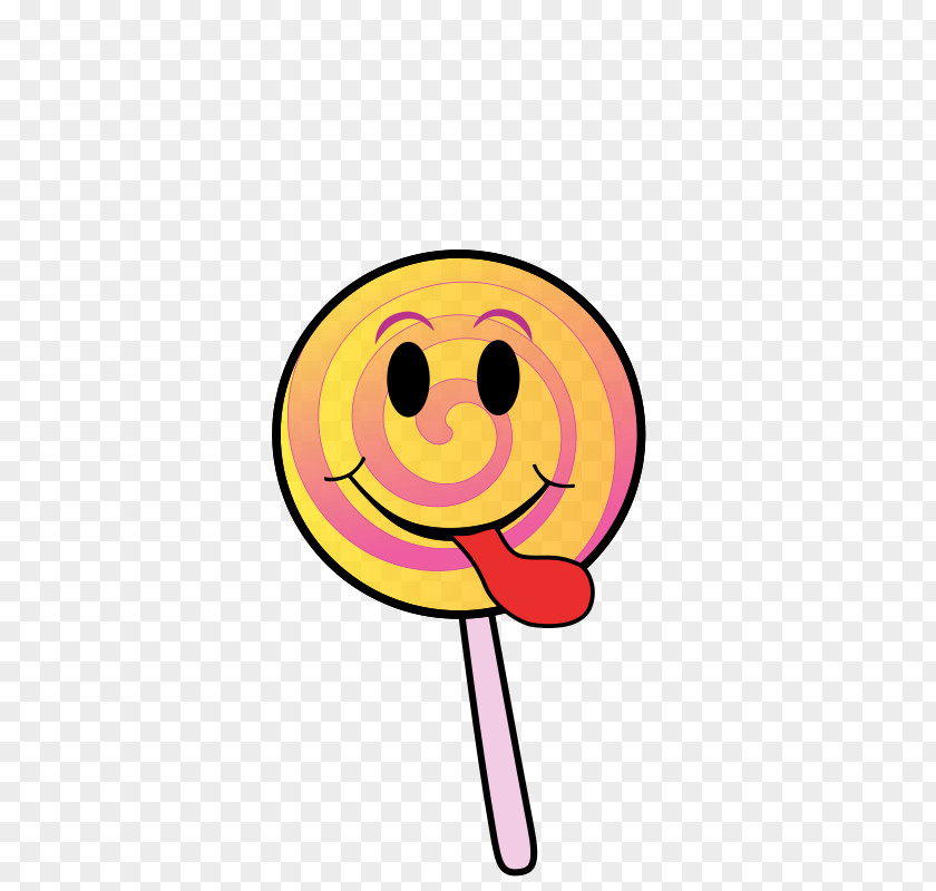 Lollipop Smiley Emoticon Clip Art PNG