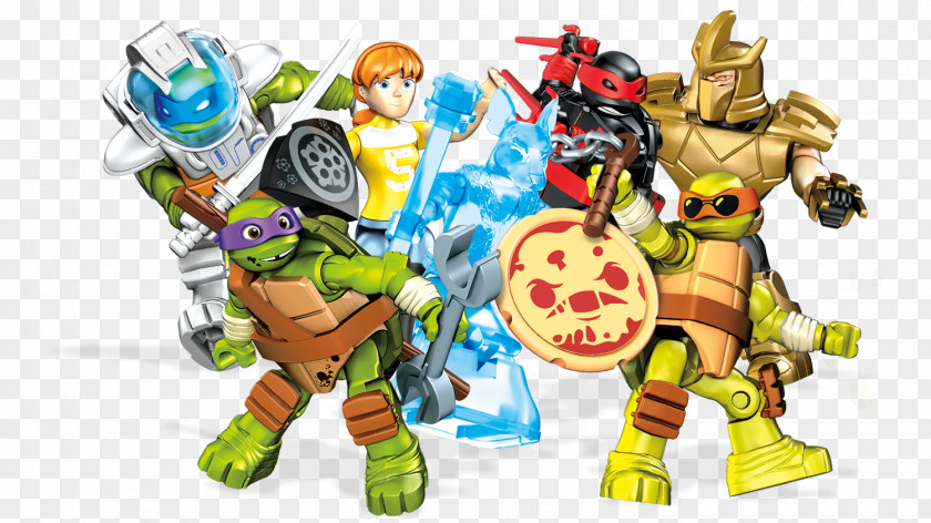 Ninja Turtles Leonardo Teenage Mutant Action & Toy Figures Mega Brands PNG