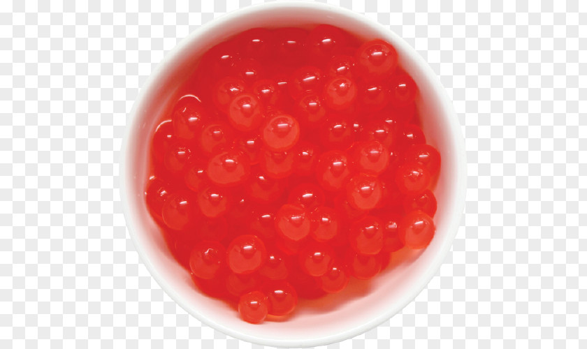 Strawberry Smoothie Bubble Tea Juice Popping Boba PNG