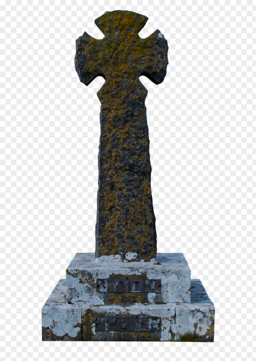 Tombstones Monument Sculpture Stone Carving Headstone Cross PNG