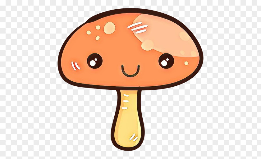 Cartoon Mushroom Nose Material Property Smile PNG
