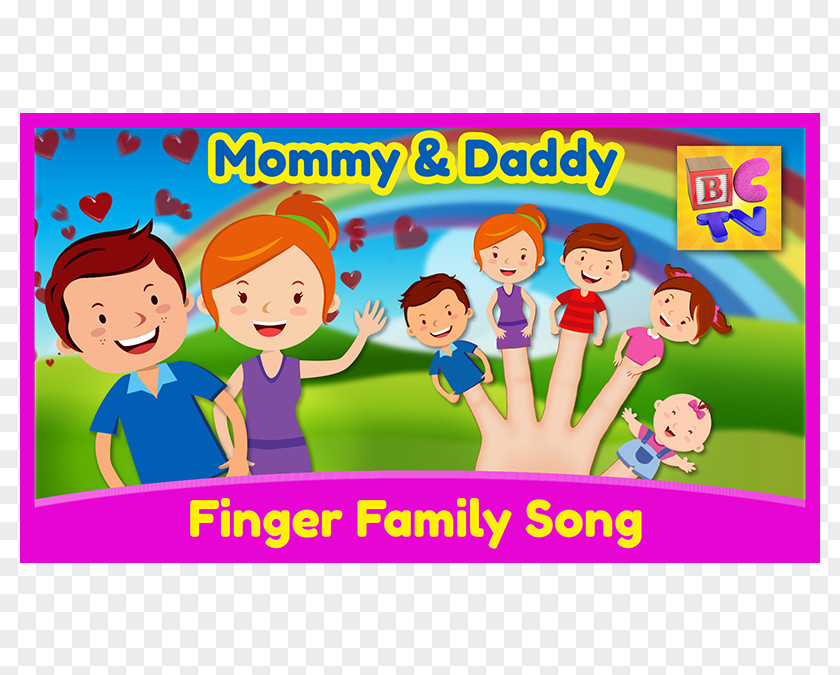 Family WATCHING TV The Finger Song Nursery Rhyme Child Snoopy PNG