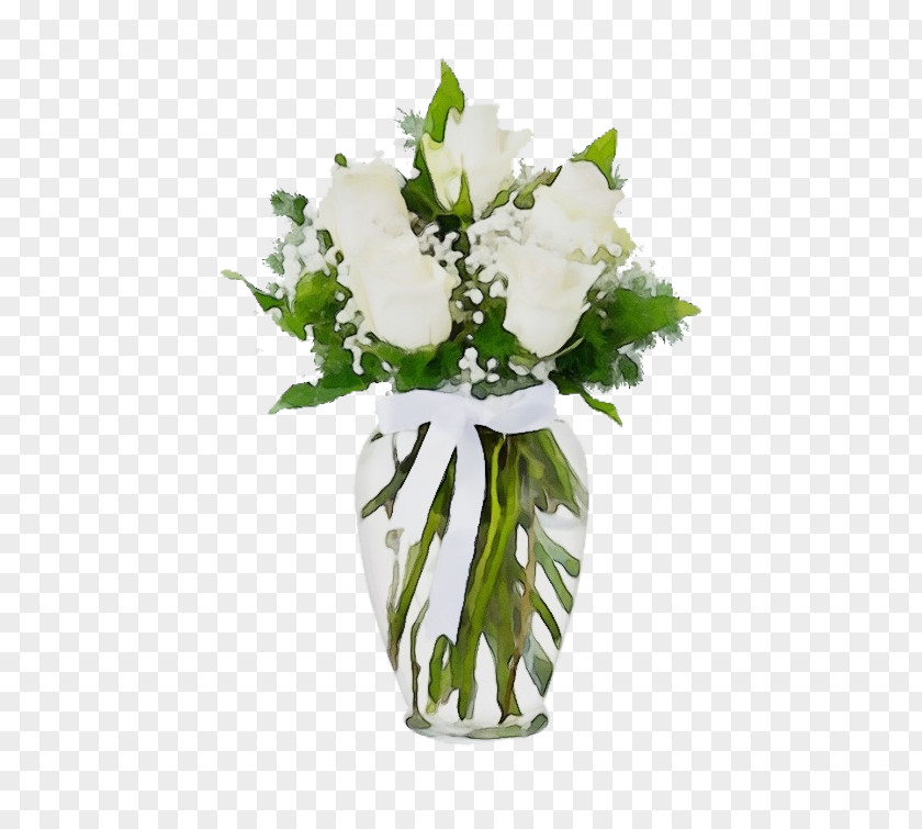 Flower White Vase Plant Cut Flowers PNG