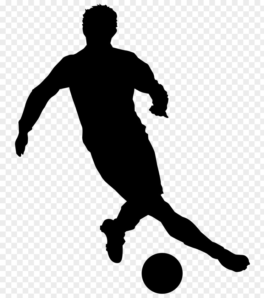 Football Clip Art Player Silhouette PNG