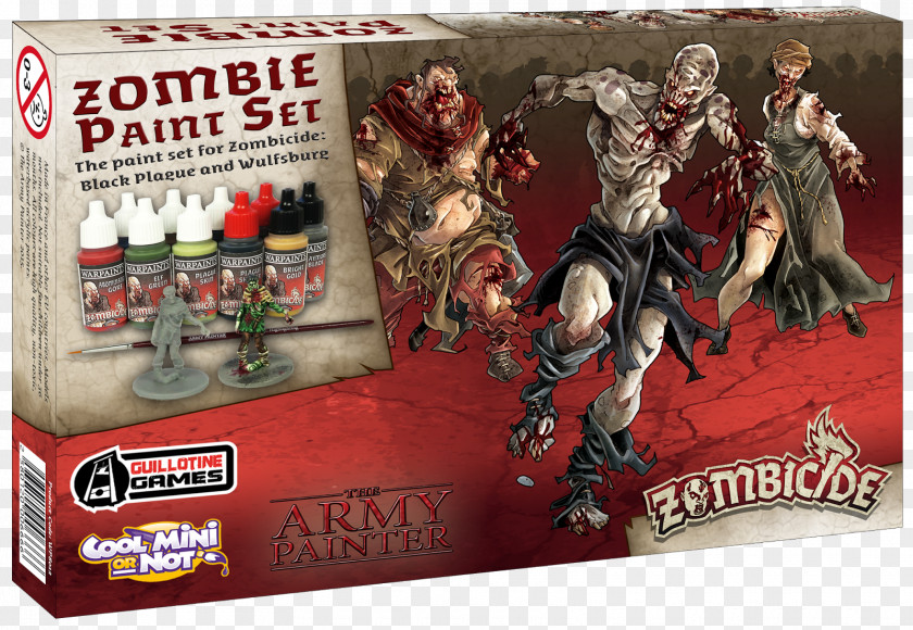 Painting Zombicide The Army-Painter ApS Game PNG