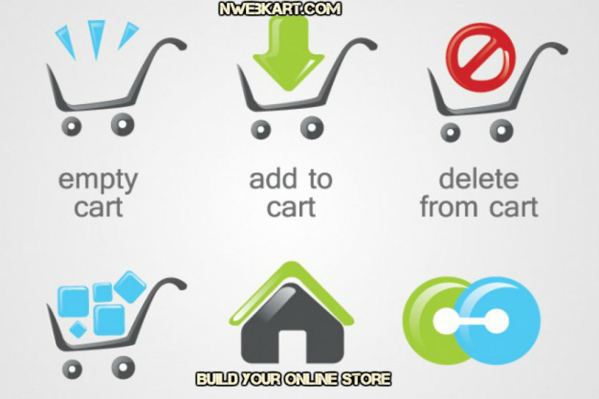 Shopping Cart E-commerce Logo Online PNG