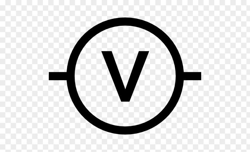 Symbol Voltmeter Wiring Diagram PNG