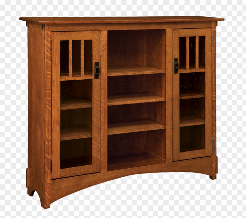 Door Mission Style Furniture Bookcase Shelf PNG