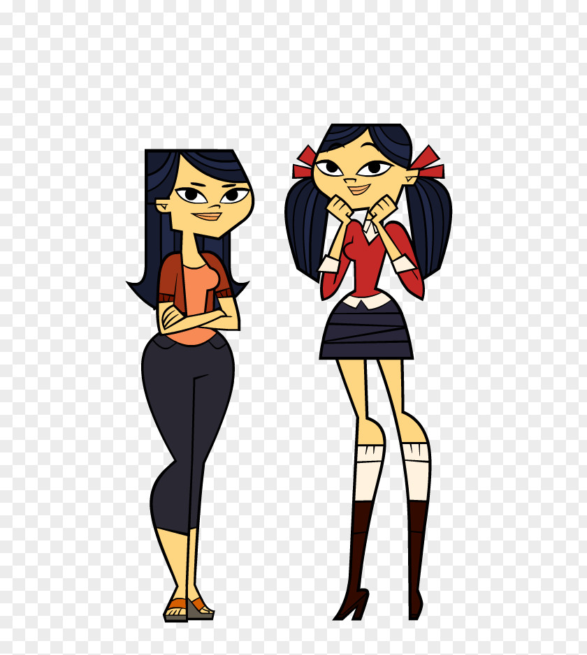 Emma And Kitty Heather Chris McLean Total Drama Action Season 5 PNG