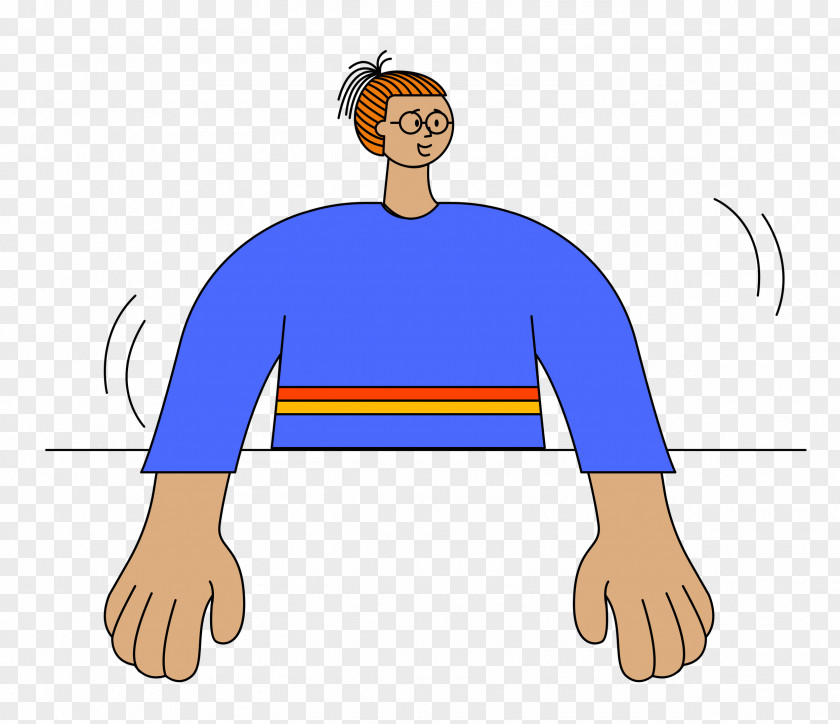 Human Body Human Muscle Sleeve Cartoon PNG