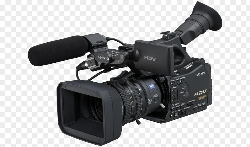 Professional Video Camera File Camcorder HDV Sony PNG