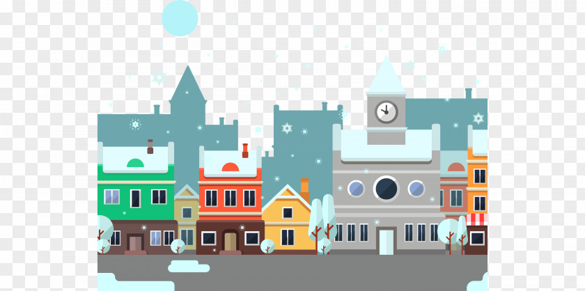 Snow Town Download PNG