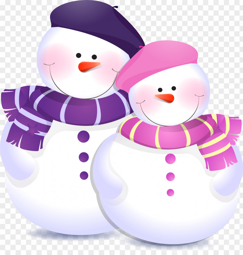 Snowman Child Christmas PNG