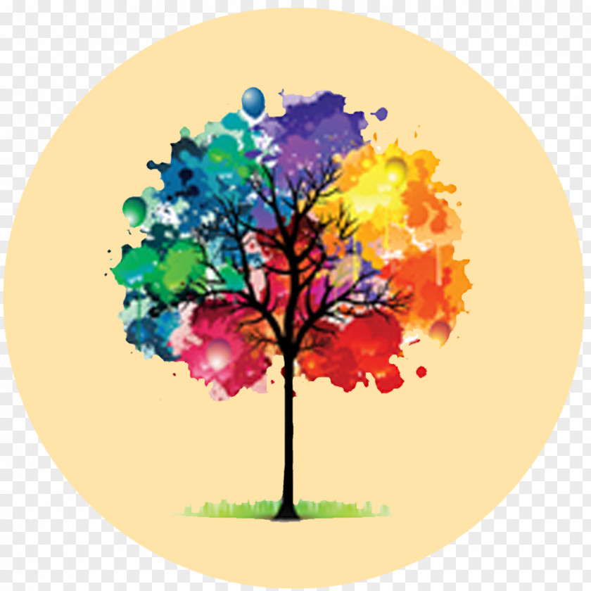 Tree Watercolor Graphic Design Creativity Industry PNG