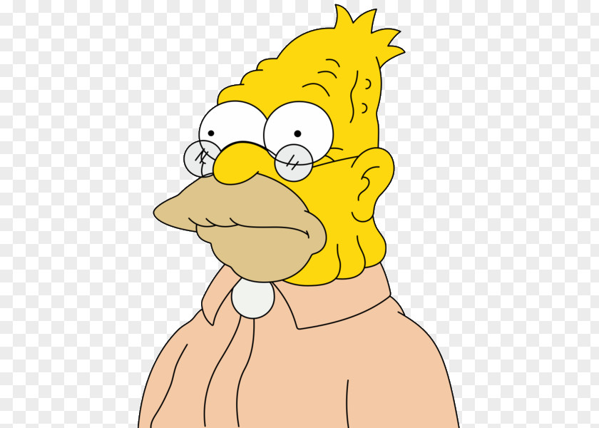 Bart Simpson Grampa Herbert Powell Homer Mona PNG