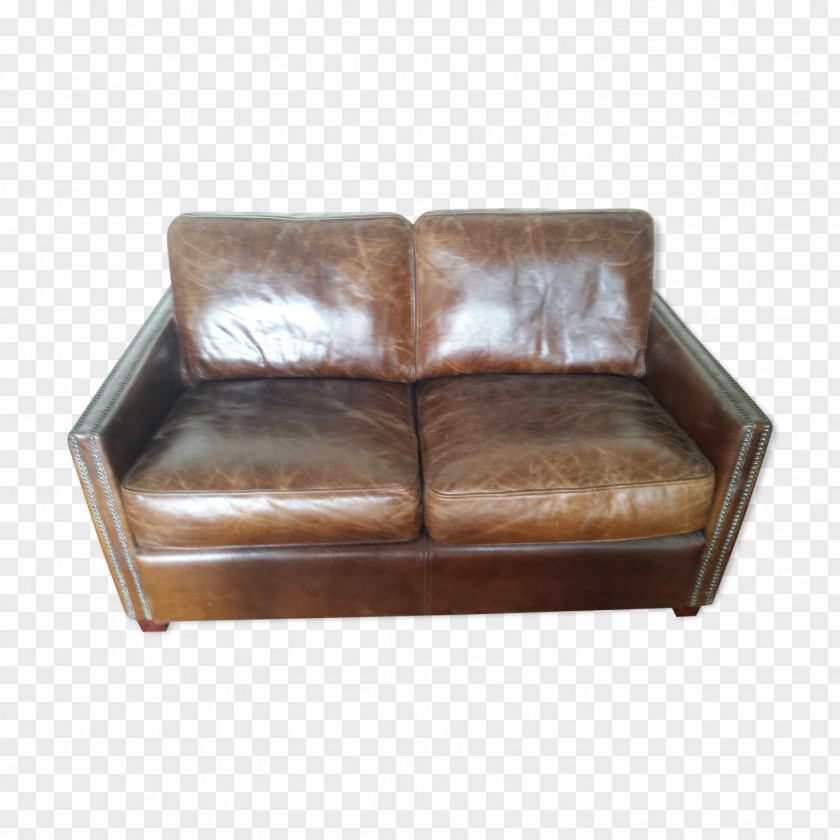 Bed Leather Sofa Couch Fauteuil Club Chair PNG