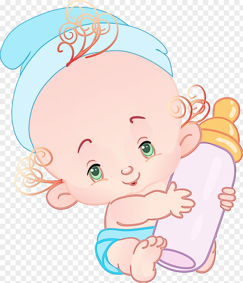 Ear Baby Cartoon PNG