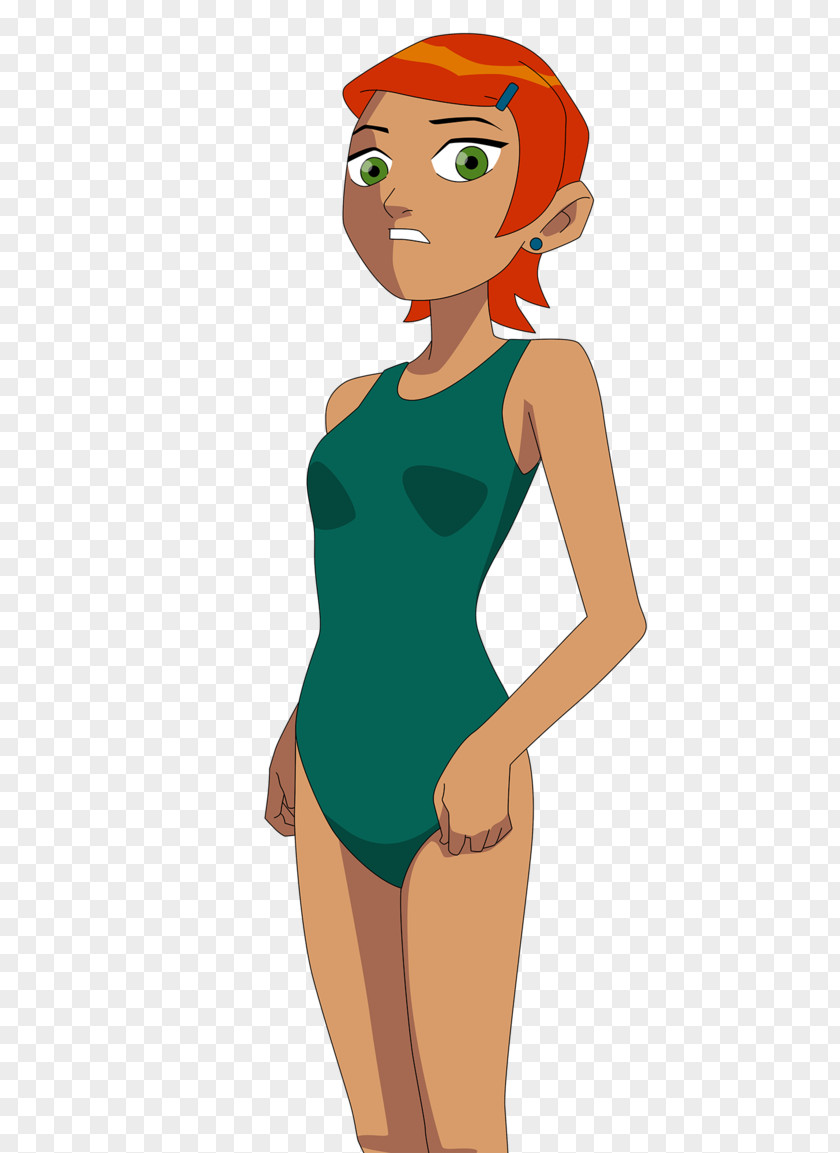 Gwen Tennyson Ben Grandpa Max Swimsuit PNG