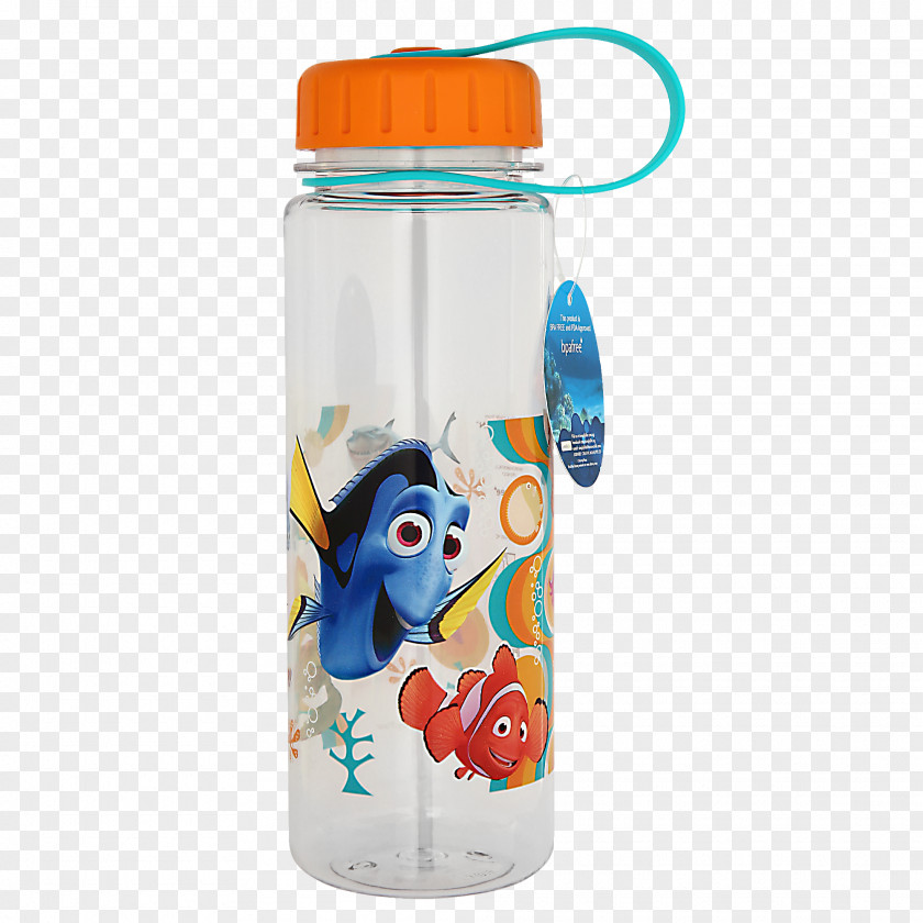 Nemo Walt Disney Water Bottles Finding Plastic Bottle PNG