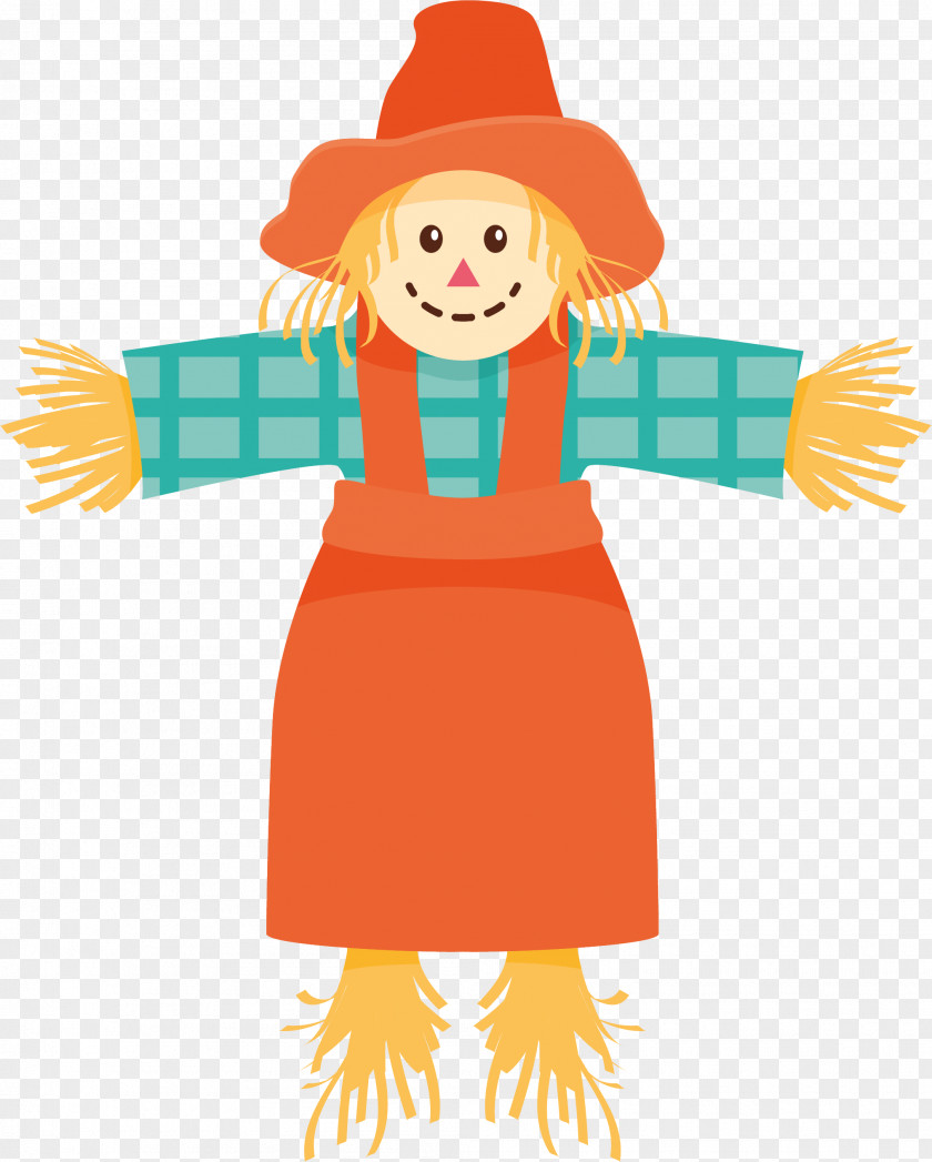 The Scarecrow Doll Euclidean Vector PNG