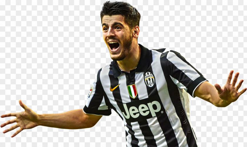 Morata Álvaro Soccer Player Juventus F.C. Sport Rendering PNG