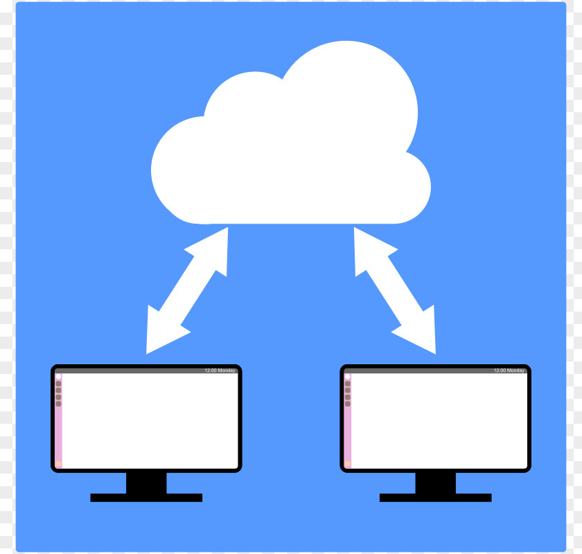 Pictures Of People On Computers Cloud Computing Clip Art PNG