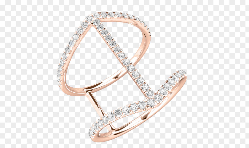Rose Gold Ring Settings Only Diamond Colored Brilliant PNG