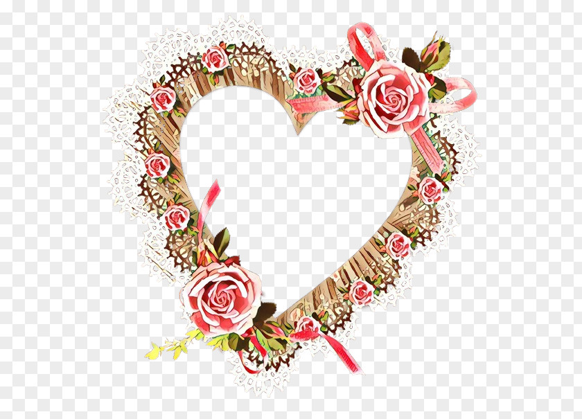 Wreath Rose Valentine's Day PNG