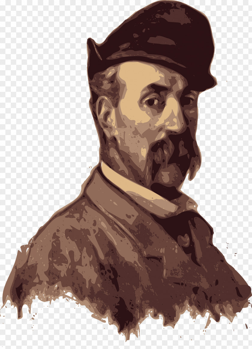 Beard And Moustache La Rotonda Dei Bagni Palmieri Giovanni Fattori, 1825-1908 Painter Self-portrait Macchiaioli PNG