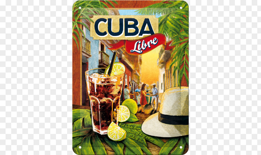 Cuba Rum And Coke Cocktail Cuban Cuisine PNG