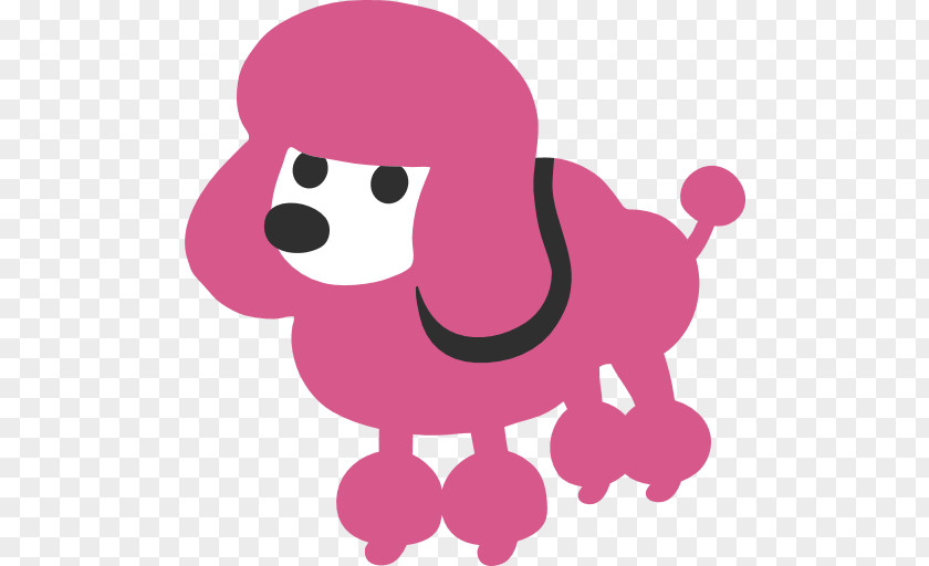 Emoji Poodle Art Color Rain Wikipedia PNG